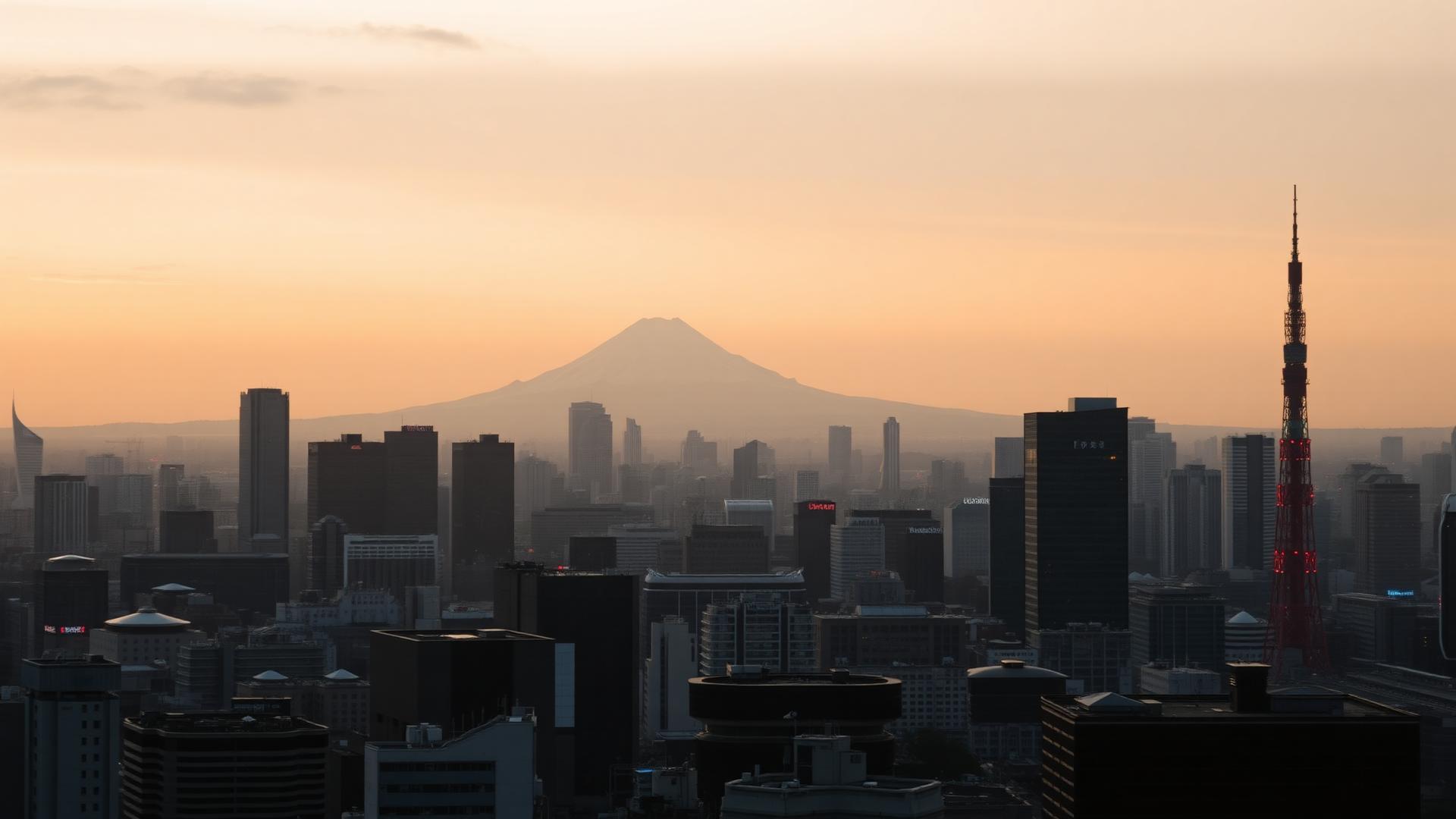 Tokyo skyline